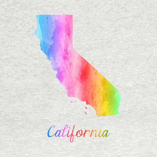 California Tie Dye by MadyJustForFun